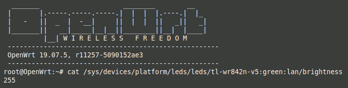 brightness file in the :lan directory in OpenWRT.